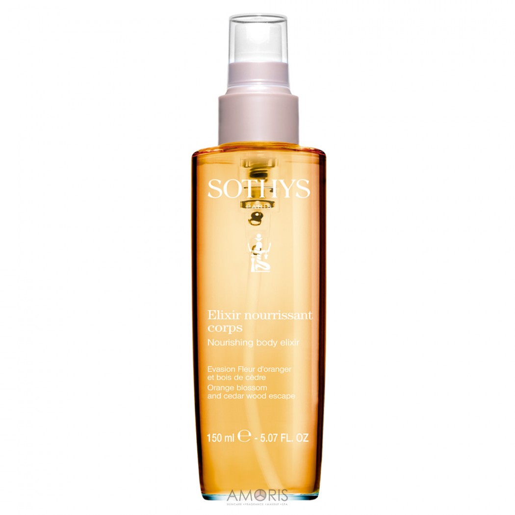 Насичений еліксир для тіла з апельсином та кедром